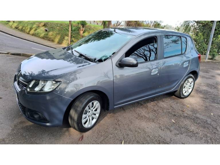 RENAULT - SANDERO - 2018/2019 - Cinza - R$ 45.900,00
